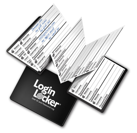 The Original Login Locker Password Organizer